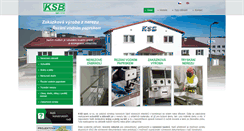 Desktop Screenshot of ksb-pel.cz